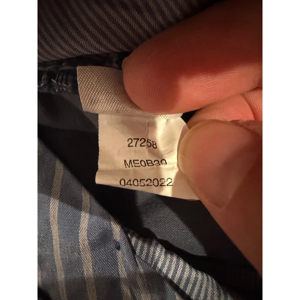 Peter Millar Crown Mens Blue 5-Pocket Pants Straight Leg Cotton Modal 38 ME0B39
